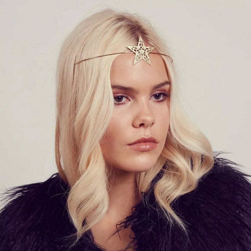 ROCKNROSE FREE PEOPLE "Esther" STAR TIARA HEADBAND